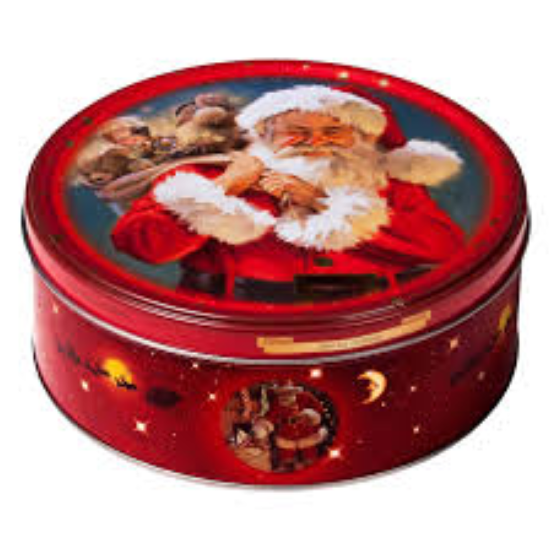 CLASSIC SANTA TINS ASST 150G